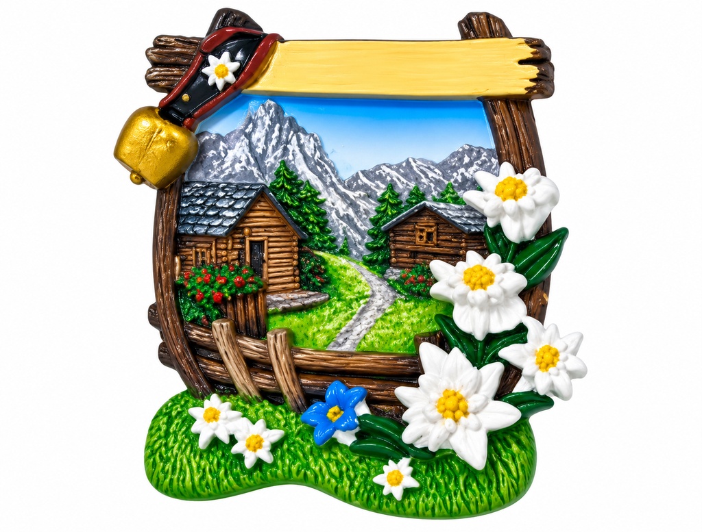 MAGNETE RESINA VEDUTA MONTAGNA