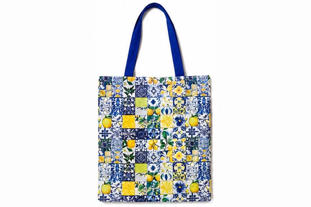 BORSA JUTA STAMPATA 2 LATI 37*32 CM