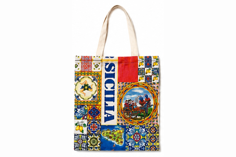 BORSA JUTA STAMPATA 2 LATI 37*32 CM