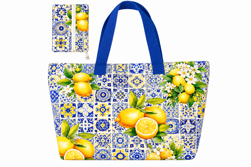 BORSA MARE CON BORSELLINO 55*37*17