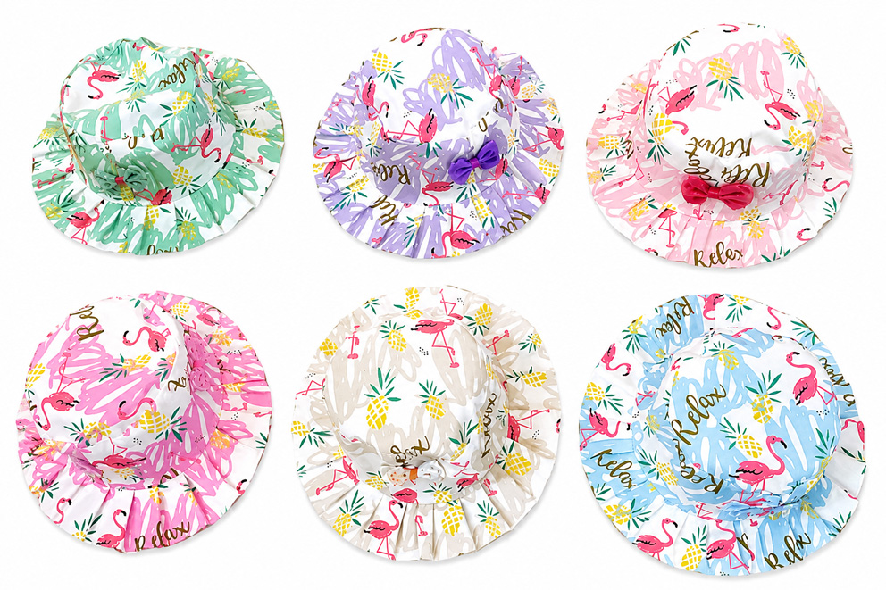 CAPPELLO STOFFA BIMBO 6 COL ASS