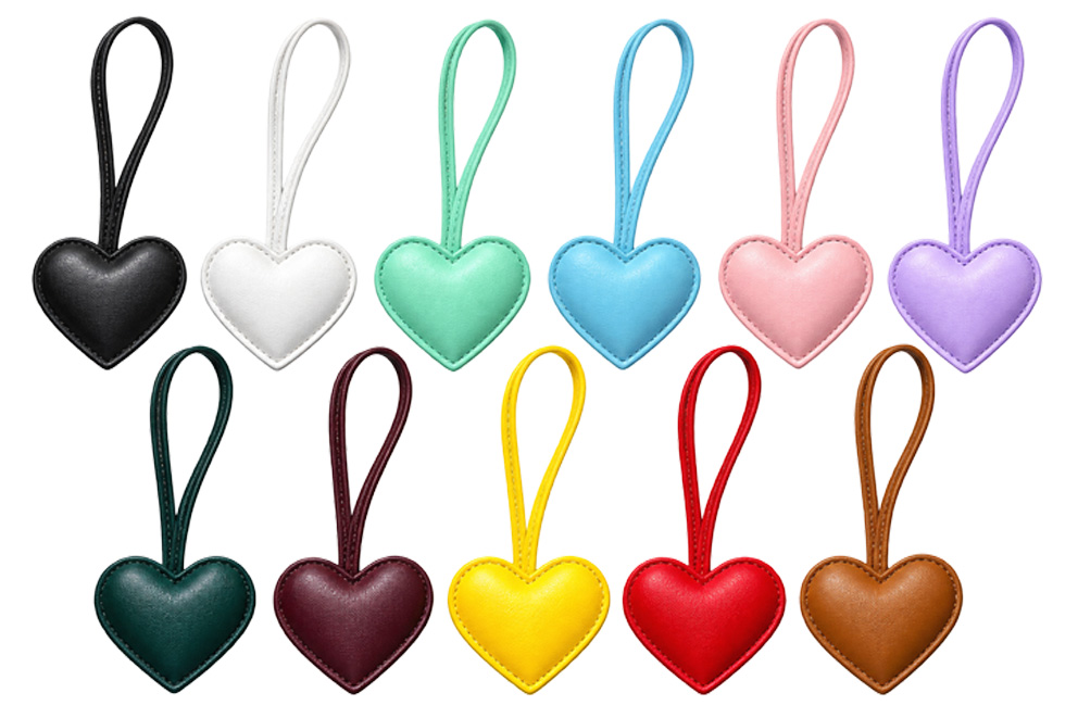 PORTACHIAVI PVC CUORE CON TARGHETTA