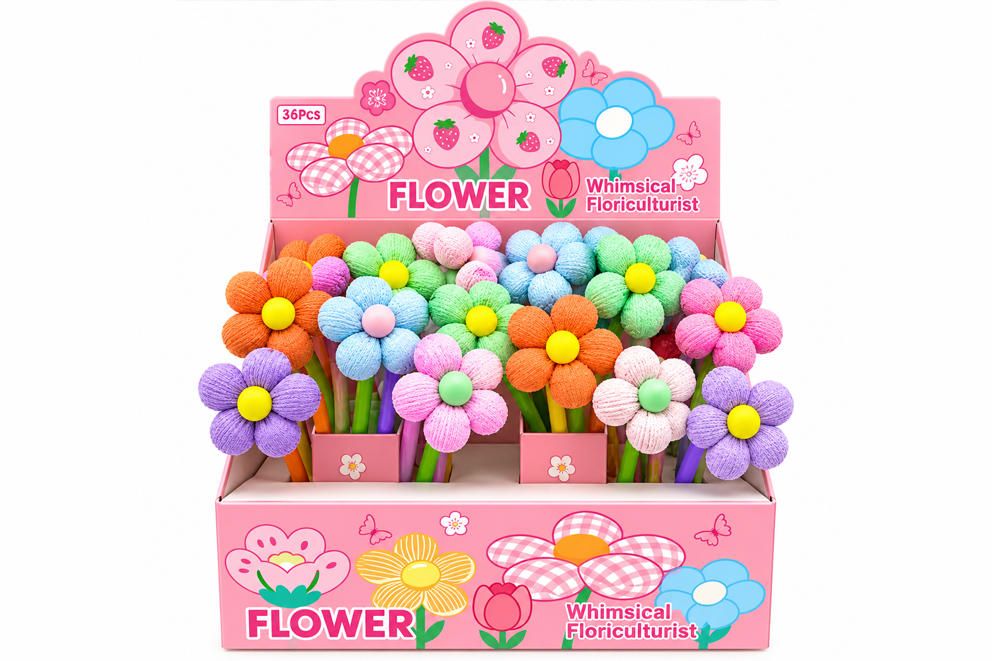 PENNA PLASTICA FIORI MARGHERITA