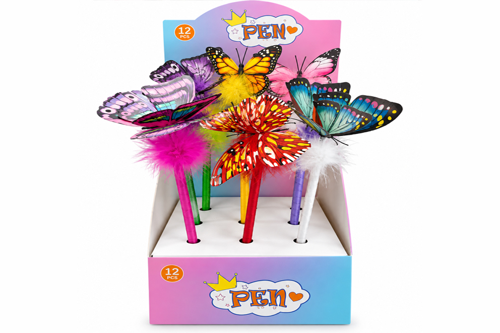 PENNA PLASTICA PUPAZZI CM 25