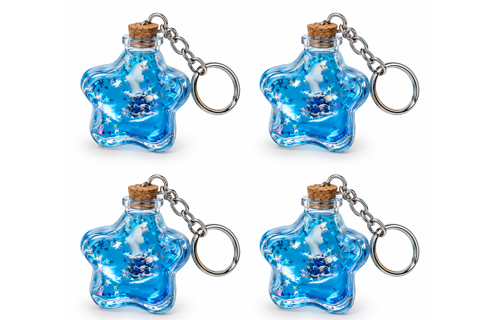 PORTACHIAVE DELFINO ACRILICO CON ACQUA 7*3 CM