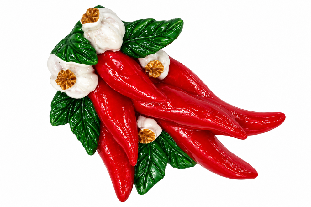 MAGNETE RESINA CARTELLI PEPERONCINO CM 6.9*8