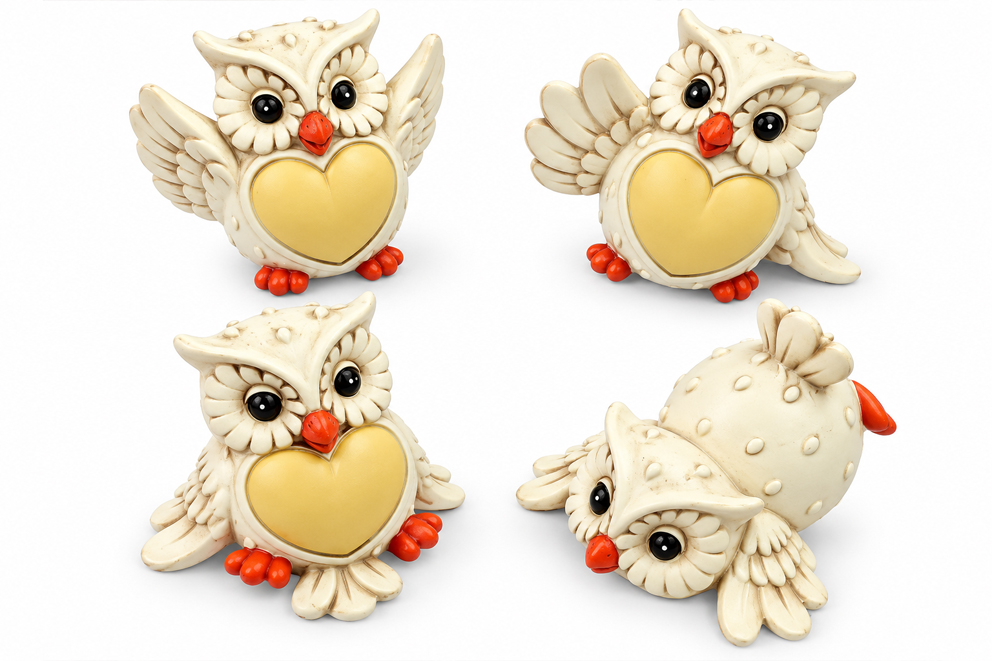 GUFETTI RESINA 4 MOD ASS 6*6.5 CM