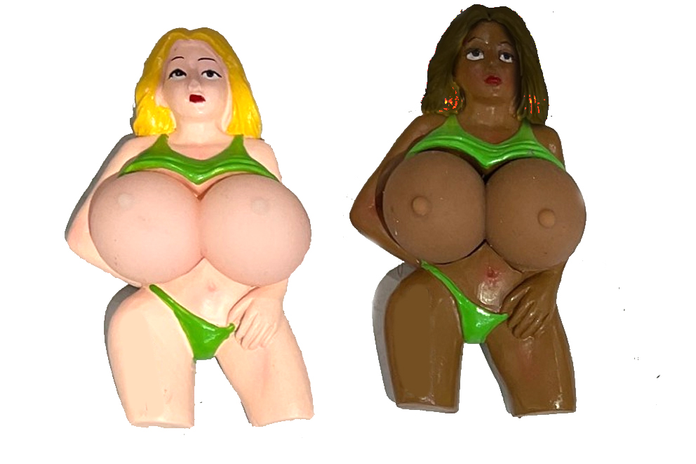 MAGNETE RESINA DONNA PARTE GOMMA C/LUCE 2 COL ASS