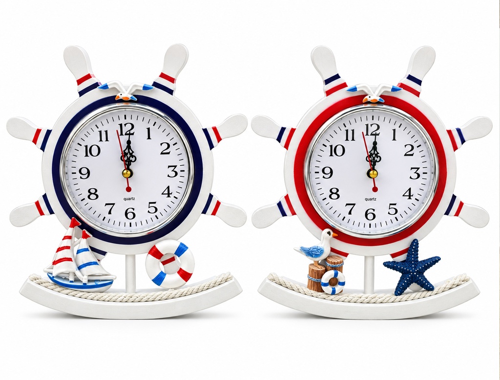 OROLOGIO TIMONE LEGNO D'APPENDERE 2 COL ASS