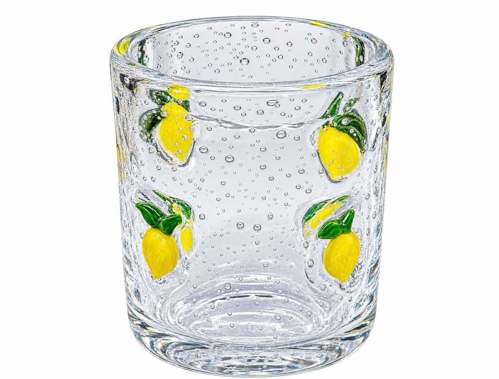 SHOT GLASS VETRO BOLLE C/LIMONI